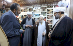 مركزُ تراثِ البصرةِ يستقبلُ الشيخَ المحقِّقَ نجم الدِّين الطبسيّ