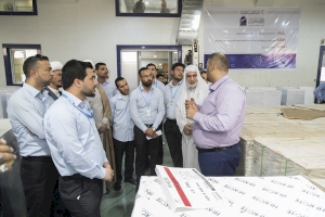 من أجل الاطلاع على مشاريع العتبة العباسية المقدسة ... منتسبو قسم شؤون المعارف الإسلامية والإنسانية يزورن عدداً من منشآت العتبة 