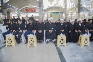 قسم شؤون المعارف الإسلامية والإنسانية يشارك في مجلس عزاء شهداء ركضة طويريج