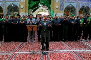 الممارسة العبادية في صحن ابي الفضل العباس (عليه السلام)