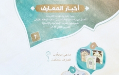 صدورُ العددِ الثاني من نشرةِ (أخبار المعارف) الإلكترونيّة