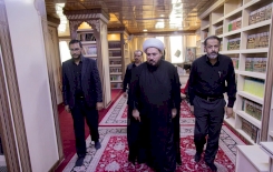 رئيسُ قسمِ المعارفِ يزورُ مركزَ تُراثِ البصرةِ