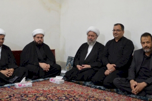 وفد العتبة العبّاسيّة المقدّسة يزور عدد من العلماء الأعلام والمؤسسات في مدينة  قم المقدّسة