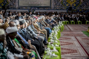 احتفاءً بذكرى ولادة الإمام الحسين والأنوار المحمّديّة – صلوات الله وسلامه عليهم- انطلقت فعاليات مهرجان ربيع الشهادة الدولي الخامس عشر