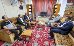 تُراثُ البصرةِ يستقبلُ وفدًا من الوقفِ الشيعيّ