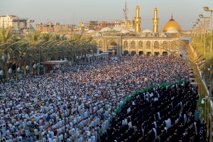احياء صلاة عيد الاضحى المبارك في منطقة بين الحرمين الشريفين