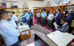 تُراثُ البصرةِ يستقبلُ وفدًا من من مركزِ دراساتِ البصرةِ والخليجِ العربيّ