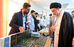 مركزُ تراثِ الجنوبِ يُبرِزُ منجزاتِهُ العلميّةَ في ملتقى الغديرِ الثقافيِّ بذي قار