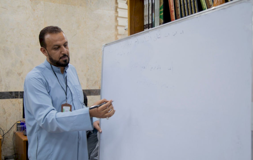تُراثُ كربلاءَ يُنظّمُ دورةً في قواعدِ الإملاءِ لمنتسبيه