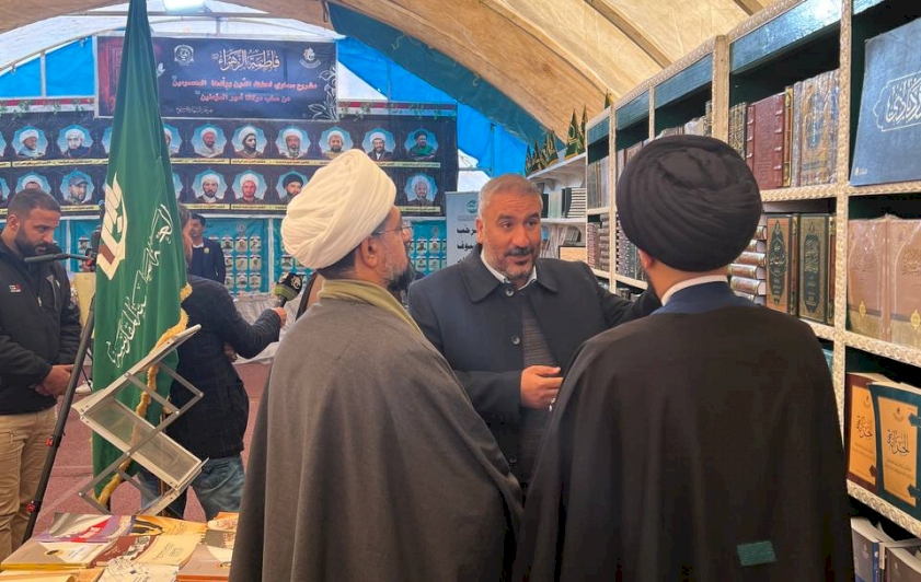 قسمُ المعارفِ يُشاركُ في العزاءِ الفاطميّ الثاني عشر