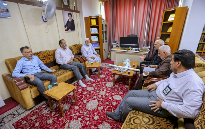 مركزُ تراثِ البصرةِ يستقبلُ وفداً يمثِّلُ مؤسسة التمسك بالثّقلين، وهيأة لن تمحو ذكرنا الثَّقافية