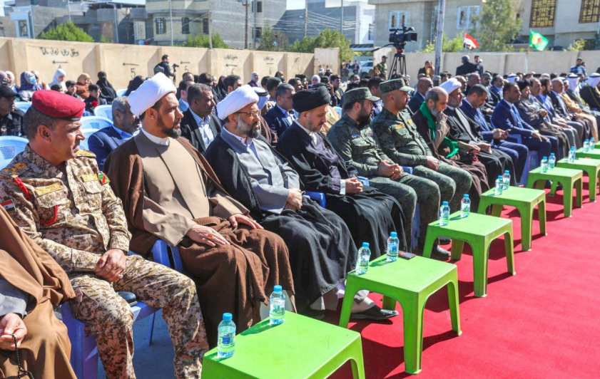 مركزُ تراثِ البصرةِ يحضرُ افتتاح مدرسة الشَّهيد طاهِر البديري أحد أبطال فرقة العبّاس(عليه السلام) القتالية