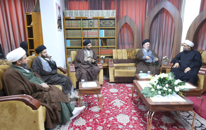 مركزُ تراثِ البصرةِ  يستقبلُ سماحةَ السيِّدَ عبد الحسين القاضيّ
