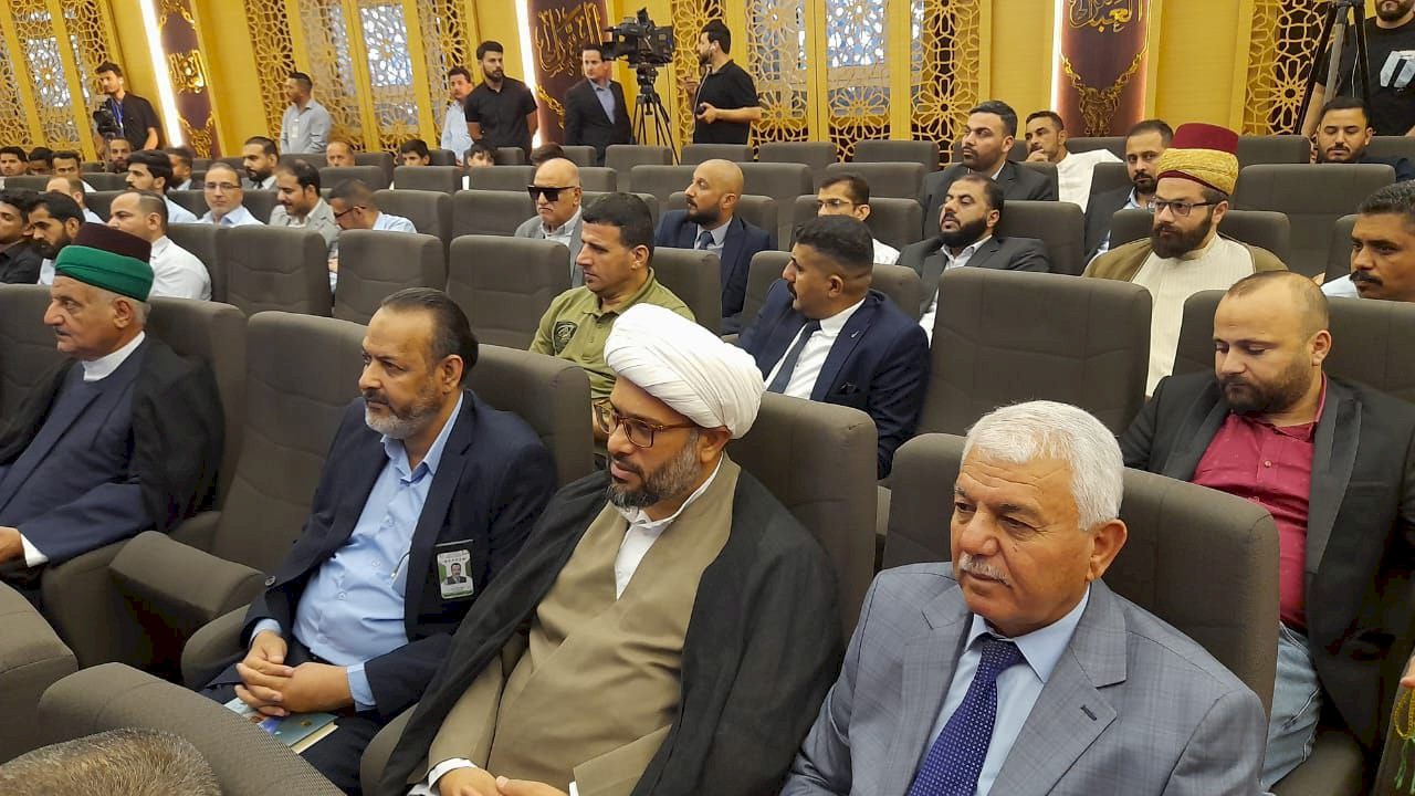 وفد مركز تراث البصرة يحضر فعاليات المهرجان الدولي السابع لفتوى الدفاع الكفائي