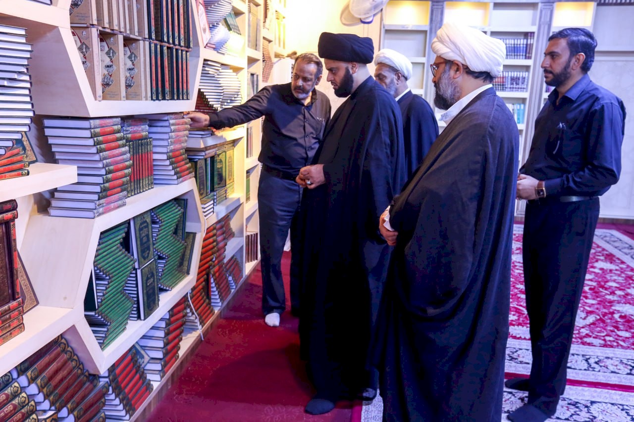 المركز يستقبل خطيب المنبر الحسيني السيد جعفر المشعشعي
