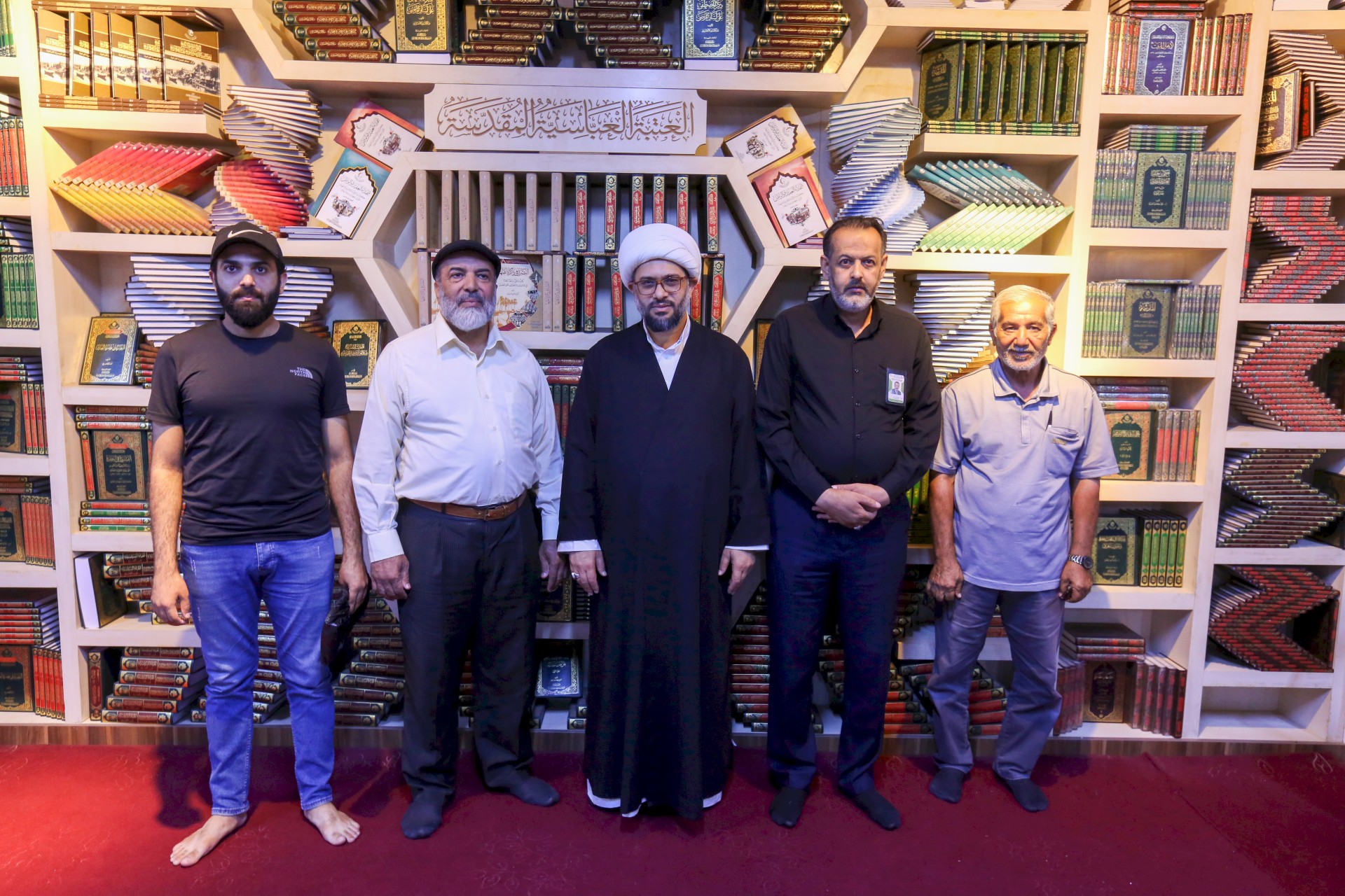 مؤسس جمعية الصداقة العراقية اللبنانية عبد الله الموسوي في ضيافة المركز