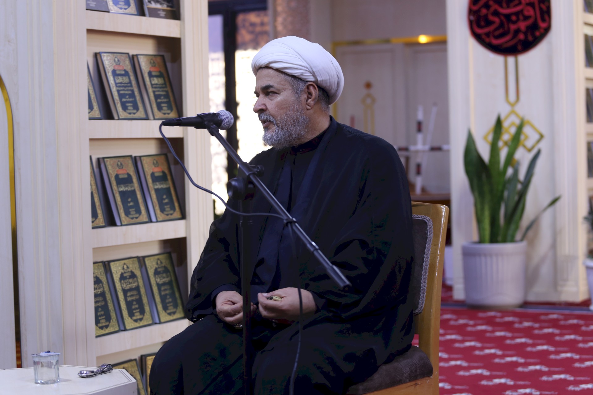 مركز تراث البصرة يقيم مجلساً للعزاءِ في ذكرى  استشهاد الإمام الحسن المجتبى ( عليه السلام)
