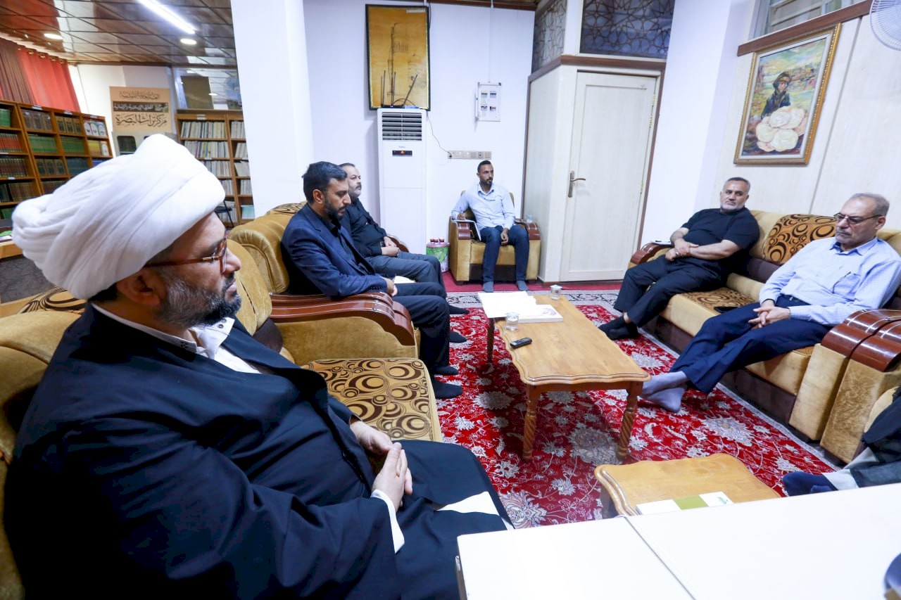 إدارة تراث البصرة تعقد اجتماعاً مع رئيس و مدير تحرير مجلة تراث البصرة المحكمة