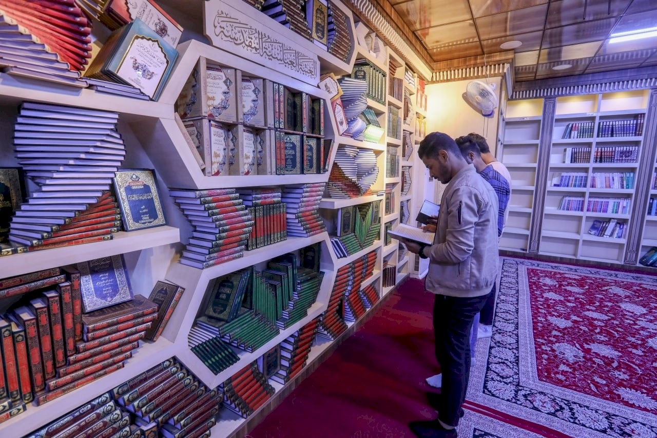 استطلاع دوري ( مختصر )عن ردود أفعال روّاد مكتبة مركز تراث البصرة
