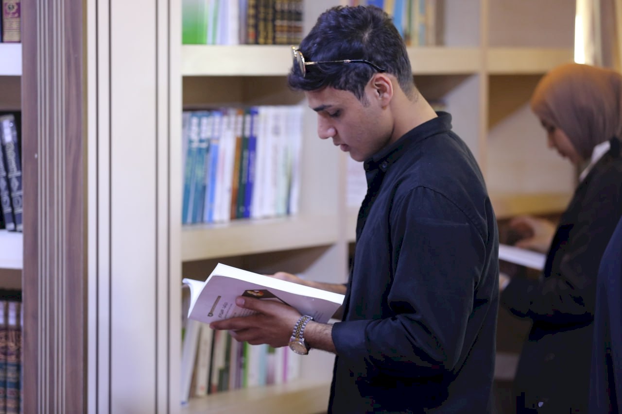 استطلاع دوري ( مختصر )عن ردود أفعال روّاد مكتبة مركز تراث البصرة