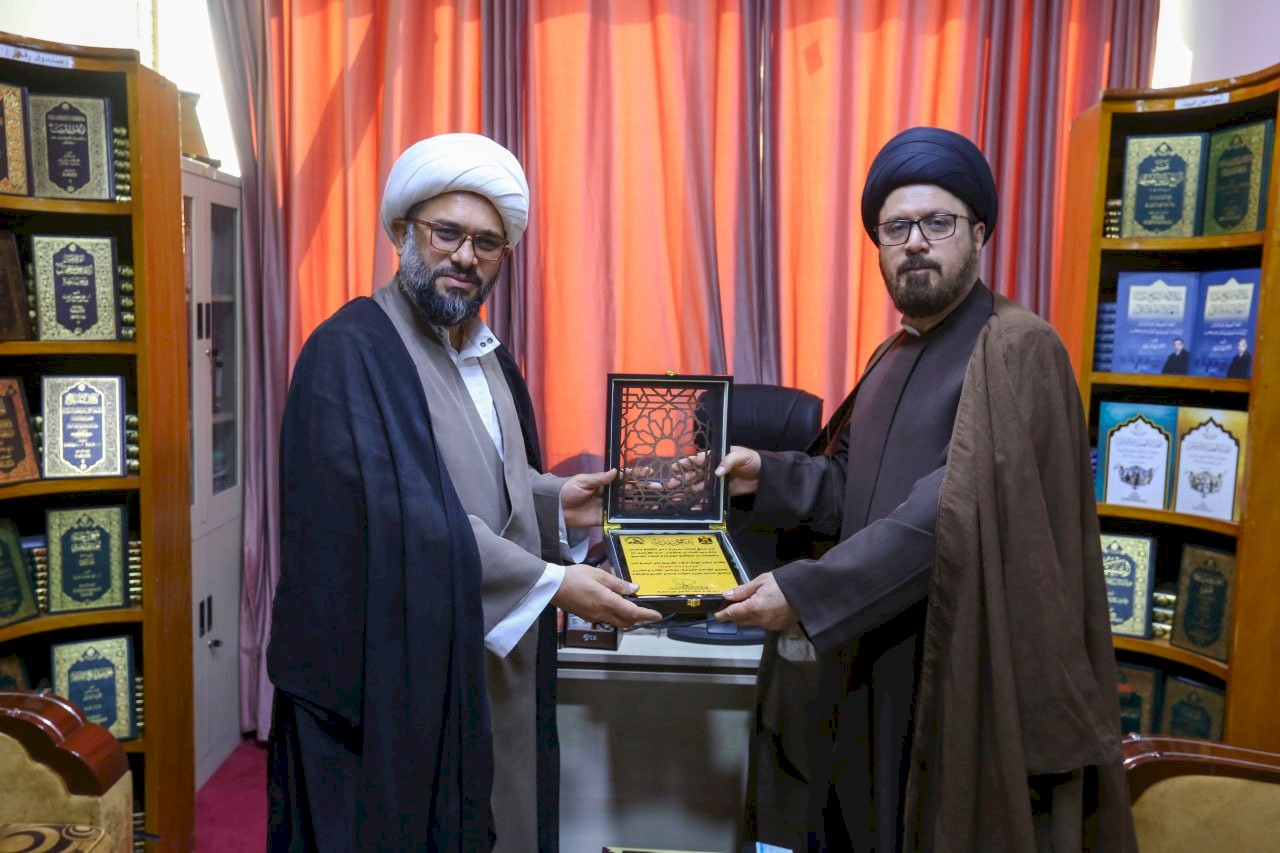مركز تراث البصرة يستقبل مدير إعلام هيأة الحشد في البصرة