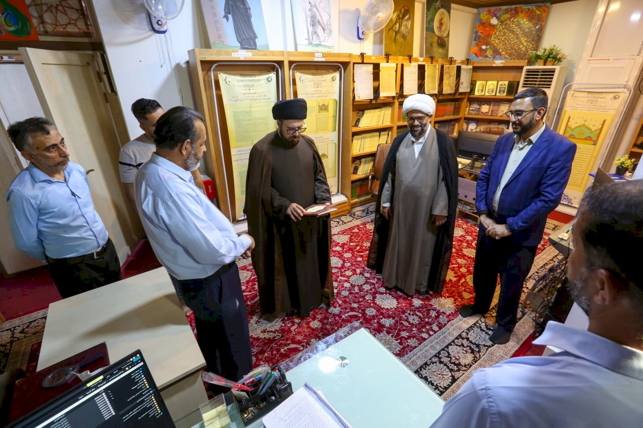 مركز تراث البصرة يستقبل مدير إعلام هيأة الحشد في البصرة