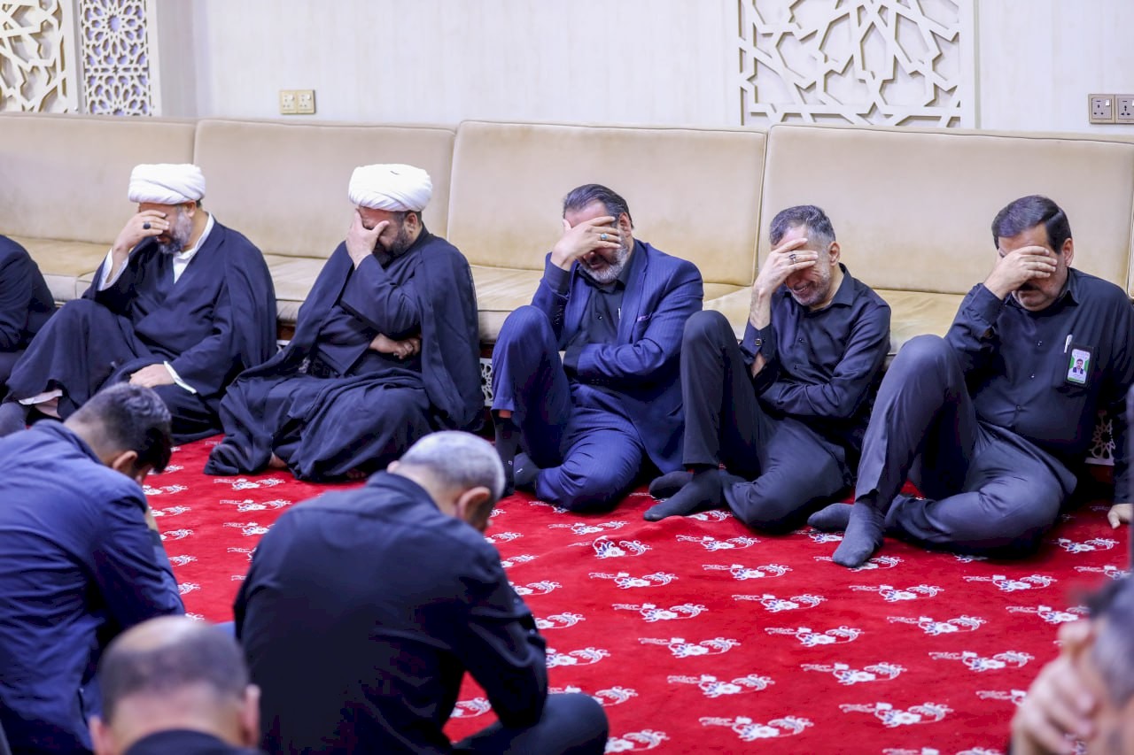 في رحابِ الزهراءِ فاطمة (عليها السّلام ) مركز تراث البصرة يقيم مجلس عزائهِ السّنوي