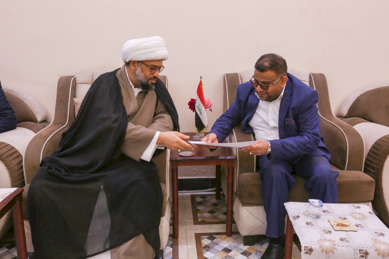 تراث البصرة يزور مديرية الوقف الشيعي في البصرة