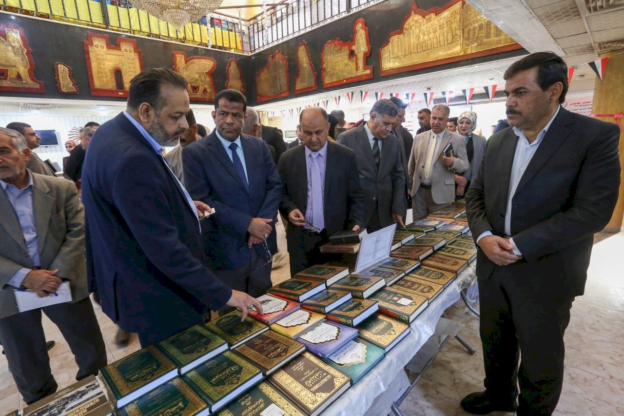 مركز تراث البصرة يشارك بأعمال معرض الكتاب القانوني السنوي