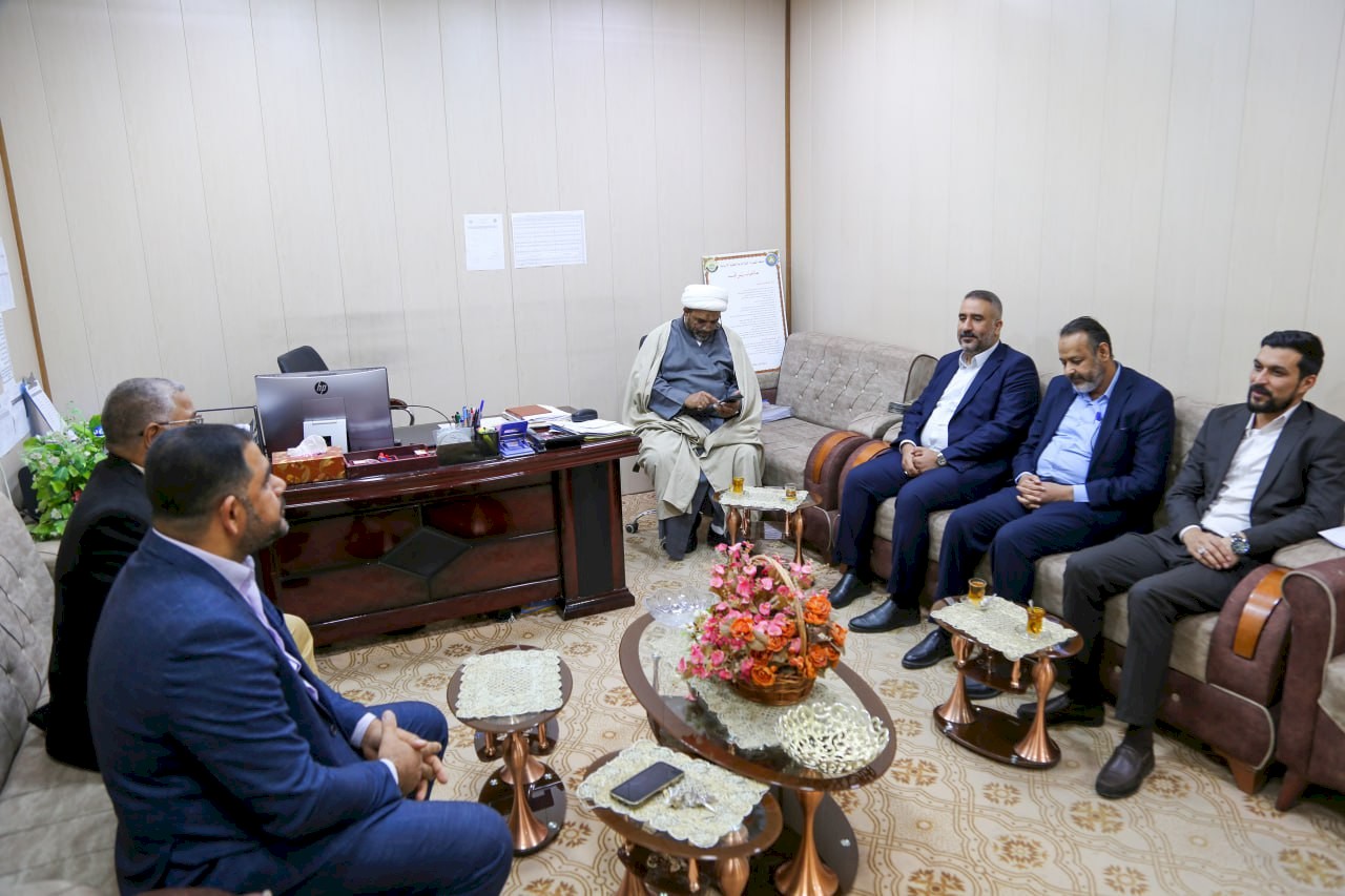 وفد العتبة العباسية المقدسة يزور جامعة البصرة