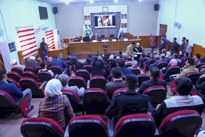 وفد العتبة العباسية المقدسة يزور جامعة البصرة