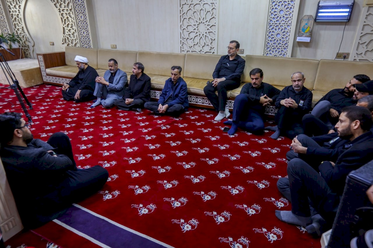 مركز تراث البصرة يقيم مجلس عزاء استشهاد الامام الهادي (عليه السلام )