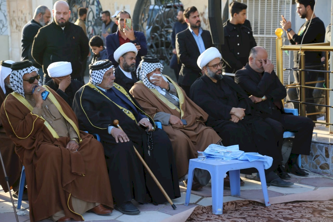 مركز تراث البصرة يشارك في احتفالية رفع راية استشهاد سابع الأئمة الاطهار (عليهم السلام )