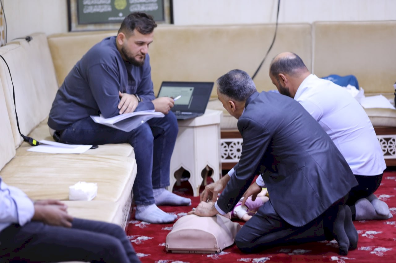 مركز تراث البصرة يشارك في دورة الإسعاف والتدريب الطبي
