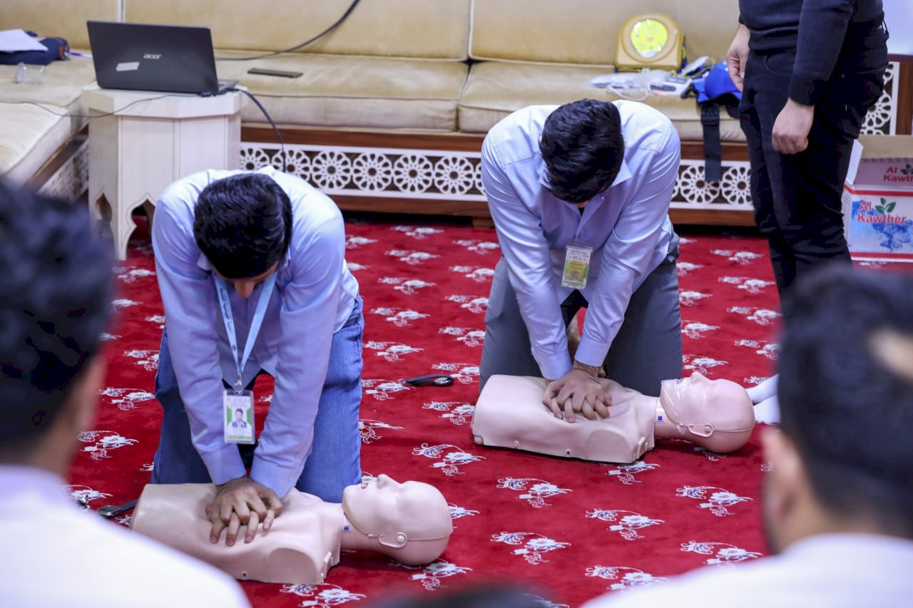 اختتام دورة الاسعاف والتدريب الطبي التي اقيمت في مركز تراث البصرة
