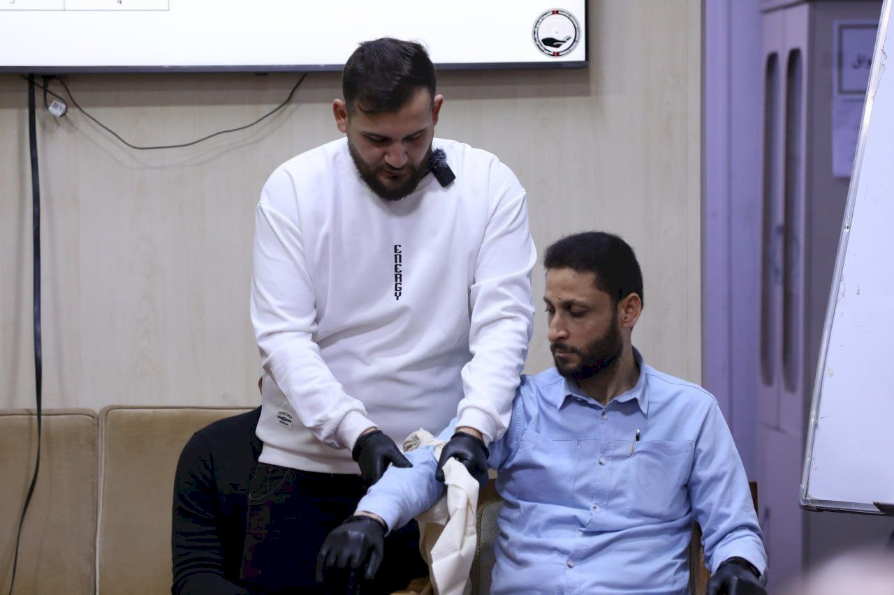 اختتام دورة الاسعاف والتدريب الطبي التي اقيمت في مركز تراث البصرة