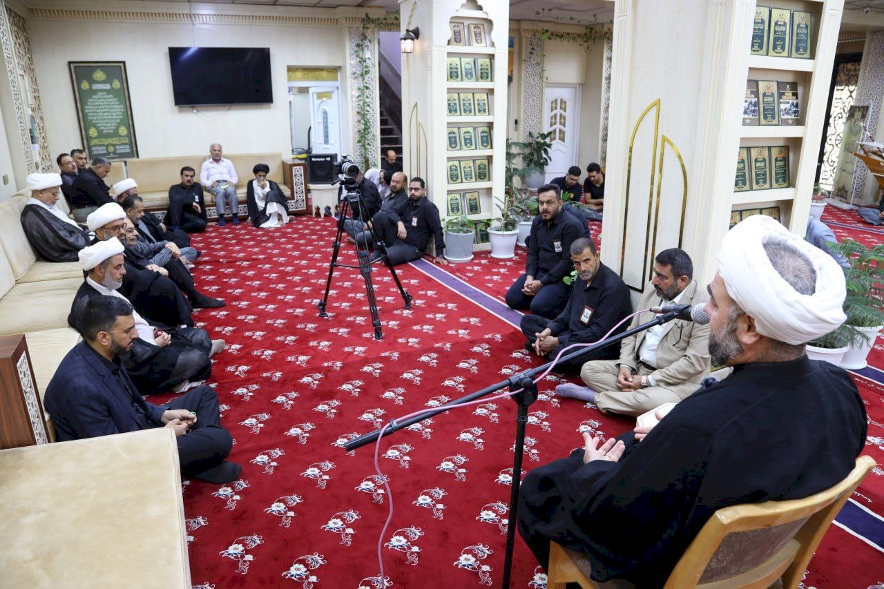 مركزُ تراثِ البصرةِ يقيم مجلسَ عزاء في ذكرى استشهاد الإمام الصادق (عليه السلام )