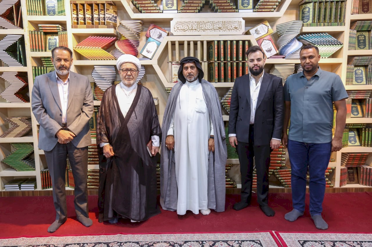 ⭕مركز تراث البصرة يستقبل وفداً من هيأة خّدام الإمام الحسين ( عليه السَّلام )