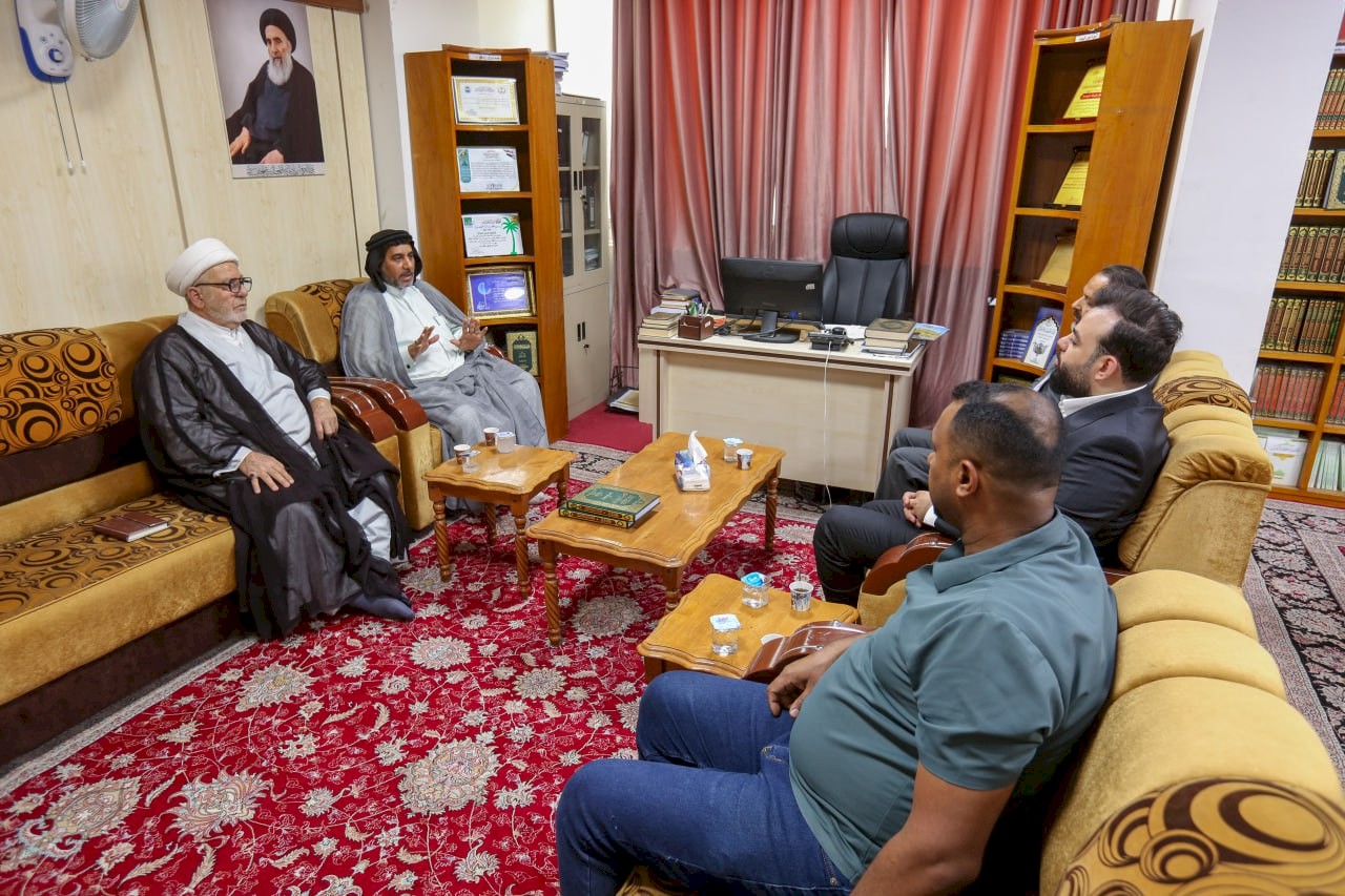 ⭕مركز تراث البصرة يستقبل وفداً من هيأة خّدام الإمام الحسين ( عليه السَّلام )