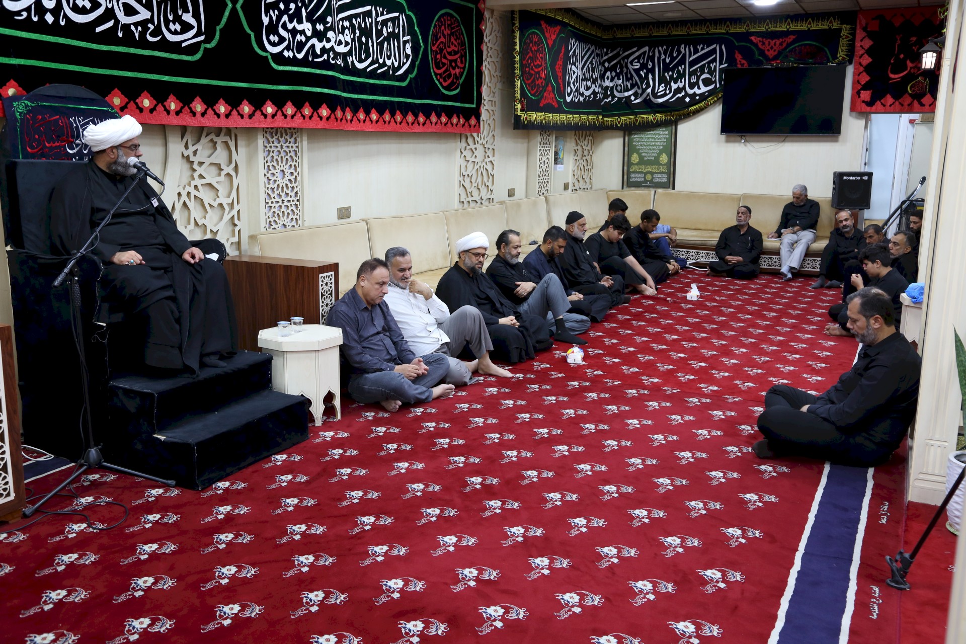◼ مركز تراث البصرة يحيي فاجعة دفن الأجساد الطاهرة في واقعة كربلاء الأليمة