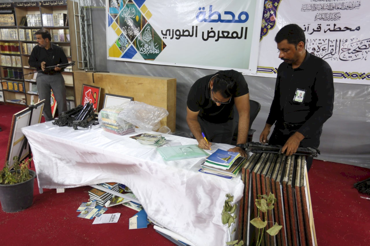 مركز تراث البصرة يشارك فعاليات اختتام موكب ( بنفسي أنت ) الخدمي