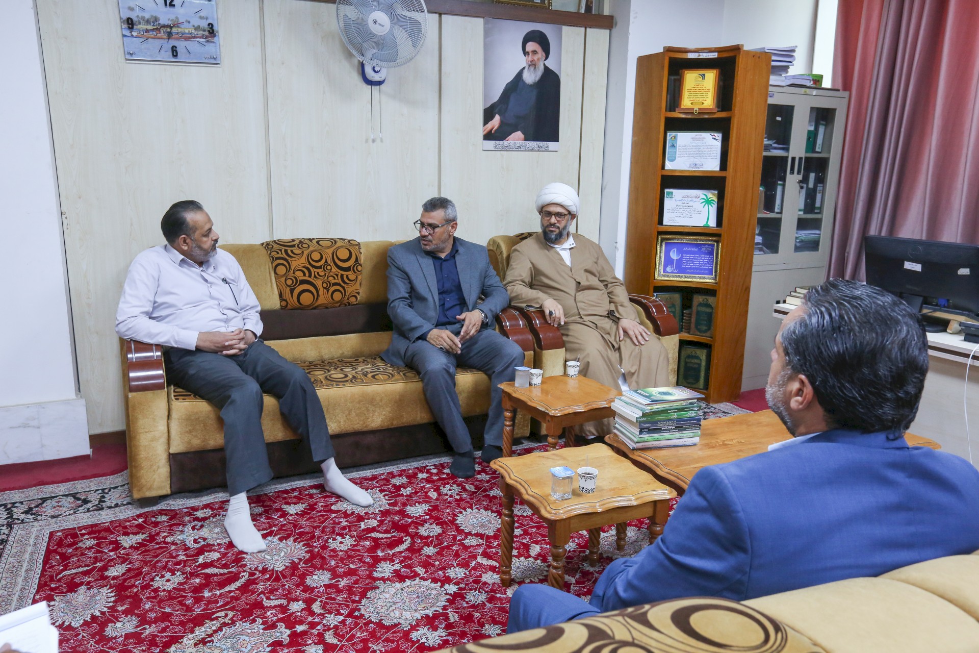 مركز عز الدِّين سليم للدراسات يزورُ مركز تراث البصرة