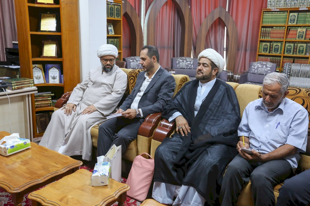 ⭕الدكتور بيمان اسحاقي مدير مركز أبحاث وممارسات التعاون الدولي في مدينة إسطنبول التركية يزور مركز تراث البصرة