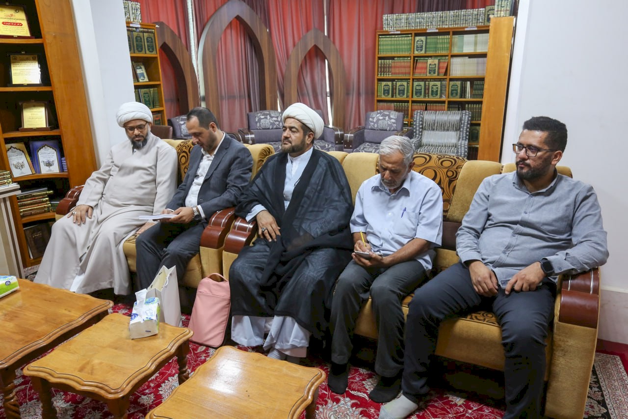 ⭕الدكتور بيمان اسحاقي مدير مركز أبحاث وممارسات التعاون الدولي في مدينة إسطنبول التركية يزور مركز تراث البصرة
