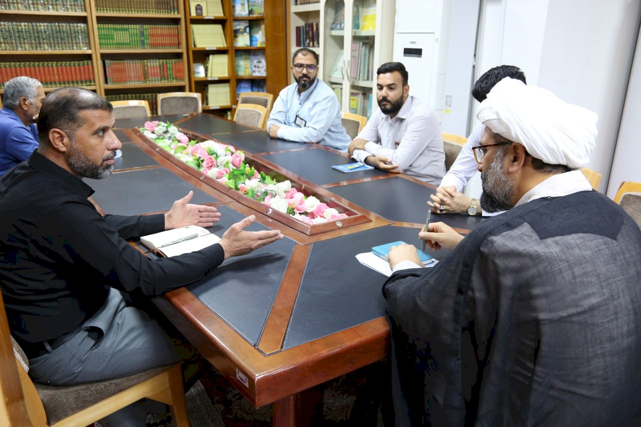 ⭕مركزُ تراثِ البصرةِ عقد اجتماعًا تداوليًّا لوحدة فهرست المخطوطات