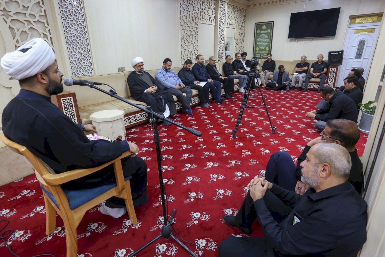 مركز تراث البصرة يقيم مجلس عزاء السيدة الزهراء (عليها السلام)