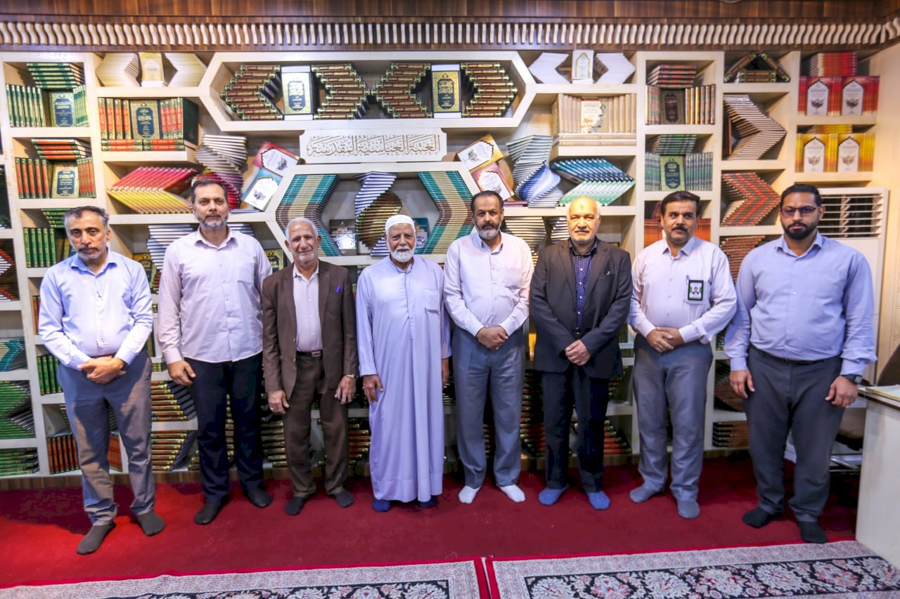 مركزُ تراثِ البصرةِ يستقبلُ وفداً يمثِّلُ مؤسسة التمسك بالثّقلين، وهيأة لن تمحو ذكرنا الثَّقافية
