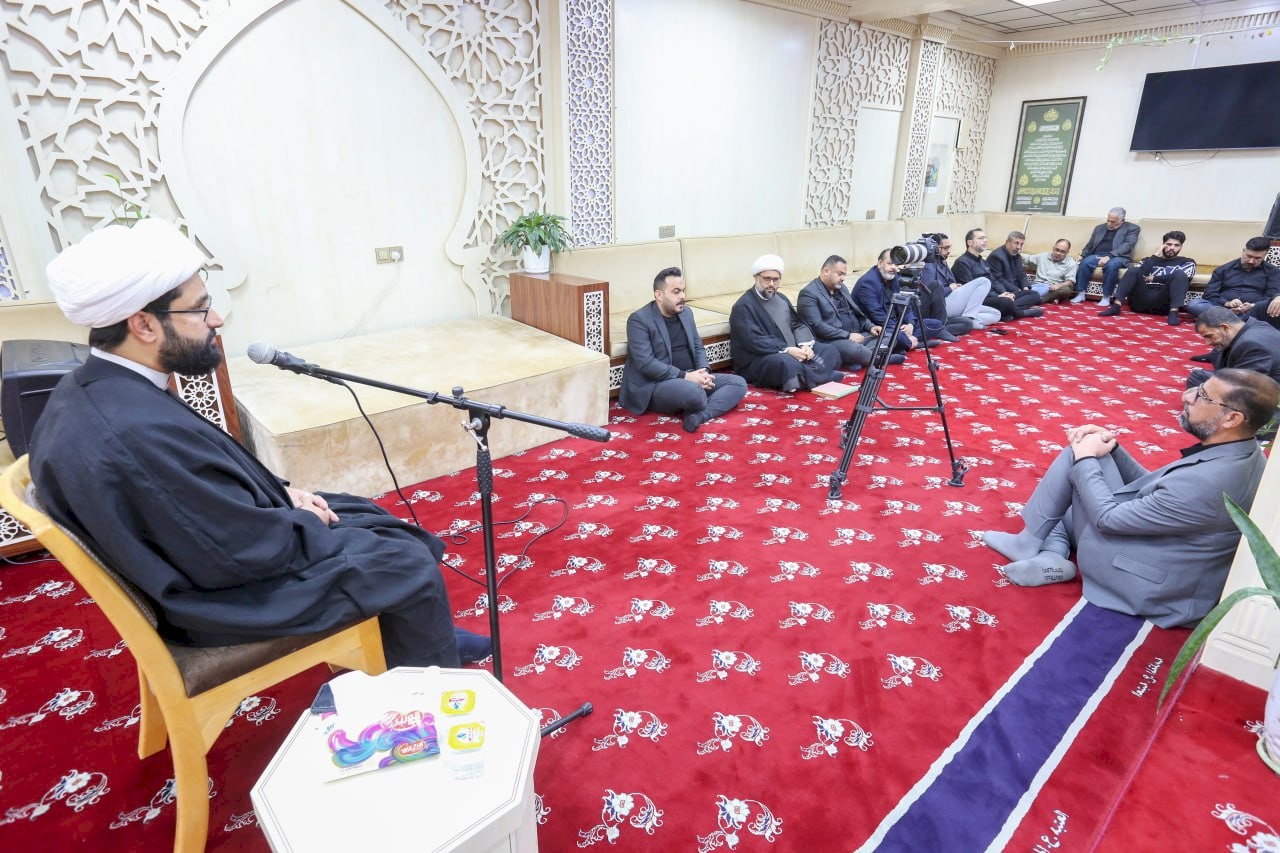 مركز تراث البصرة يقيم مجلسا حسينيا لمناسبة الرواية الثالثة لاستشهاد السيدة الزهراء ( عليها السلام )
