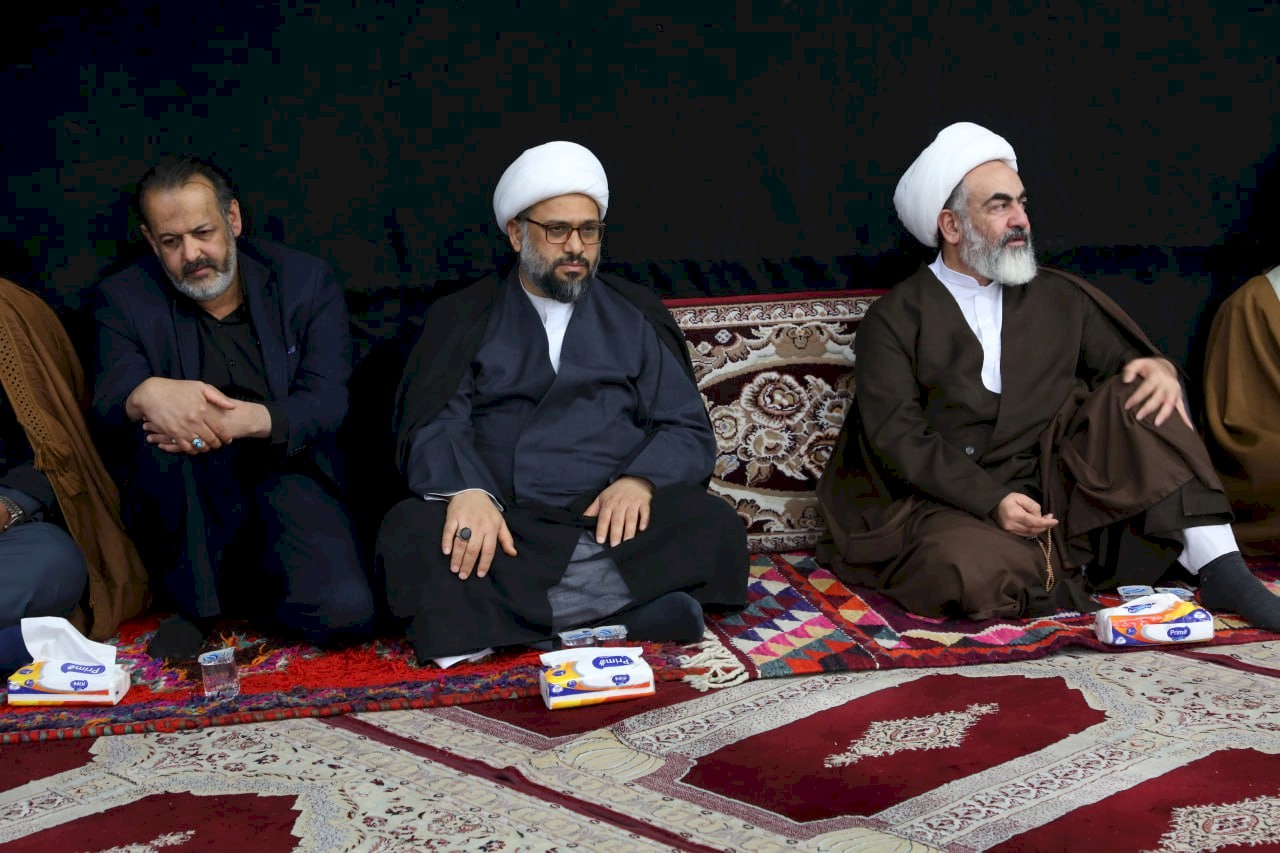 مركز تراث البصرة يزور سماحة الشيخ محمّد فلك المالكيّ