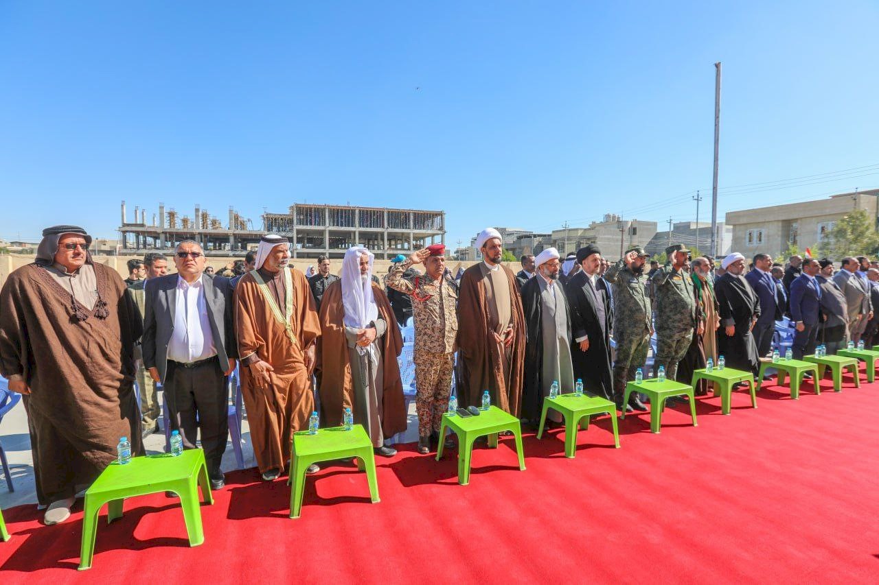 مركزُ تراثِ البصرةِ يحضرُ افتتاح مدرسة الشَّهيد طاهِر البديري أحد أبطال فرقة العبّاس(عليه السلام) القتالية